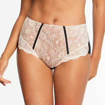 Maison Lejaby Manufacture Lace High Waist Briefs