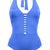 Watercult Shimmering Solids Padded Halter Swimsuit