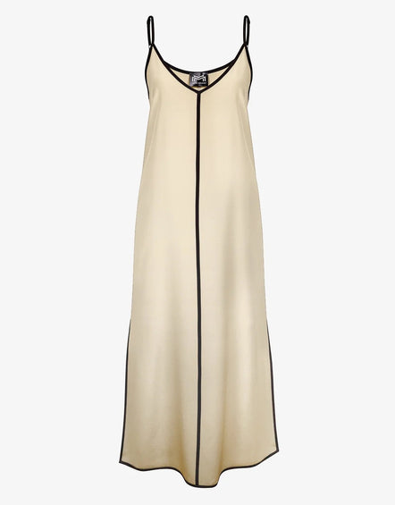 Maryan Mehlhorn Stratum Silk Maxi Dress