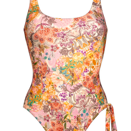 Watercult Pretty Boho Padded Tank 1 Piece Swimsuit