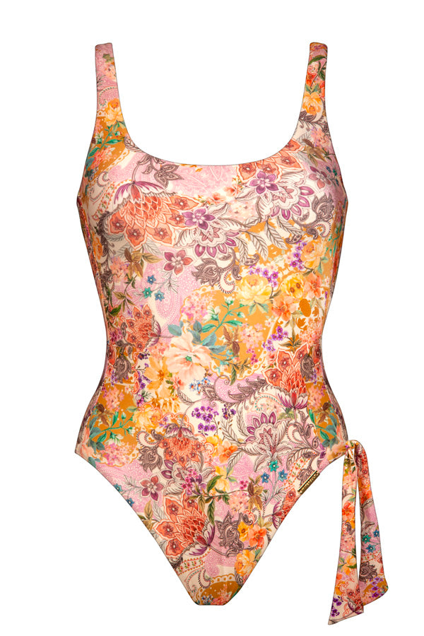 Watercult Pretty Boho Padded Tank 1 Piece Swimsuit