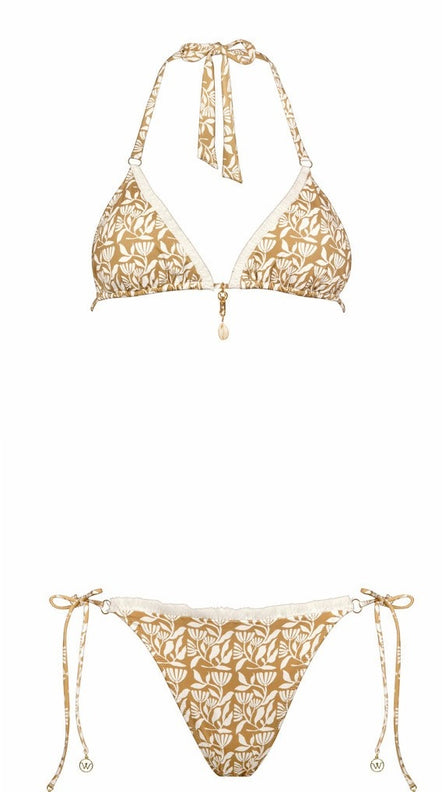 Watercult Coastal Bohemia Triangle Bikini Set