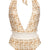 Watercult Coastal Bohemia Deep One Piece Plunge Swimsuit
