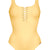 Watercult Suntouched Solids Plunge Swimsuit