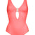 Watercult Suntouched Solids Plunge Swimsuit