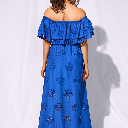 Watercult Dolce Lemon Cotton Beach Dress