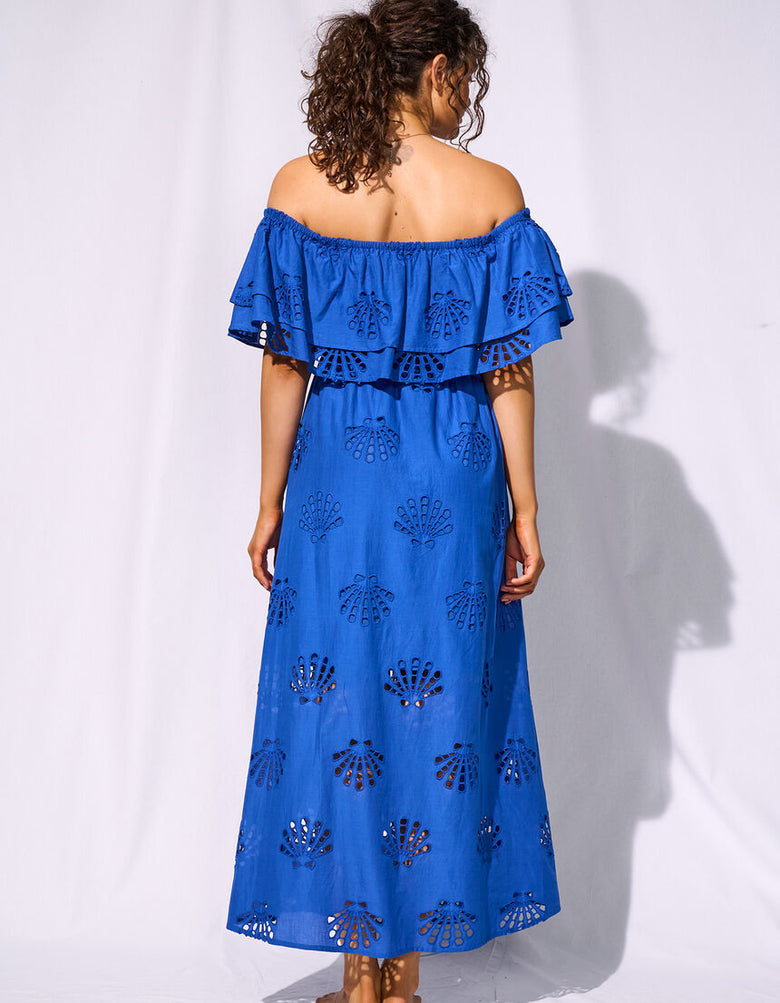 Watercult Dolce Lemon Cotton Beach Dress