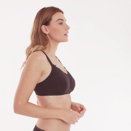 Maison Lejaby Adage Cotton Wireless Post Surgery Bra