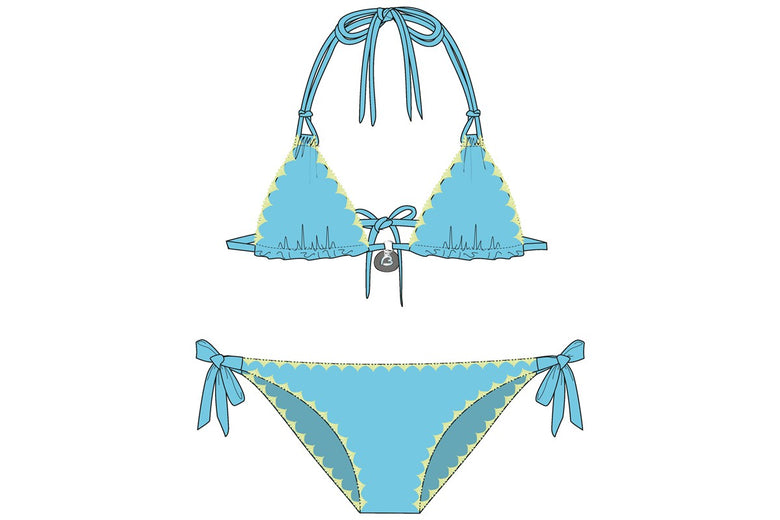 Banana Moon Nucodimka Godsun Triangle Bikini Set
