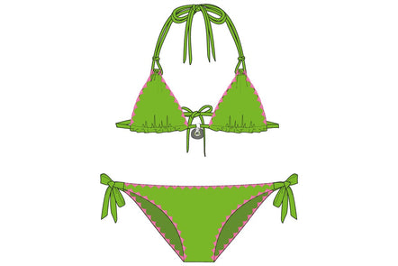 Banana Moon Nucodimka Godsun Triangle Bikini Set