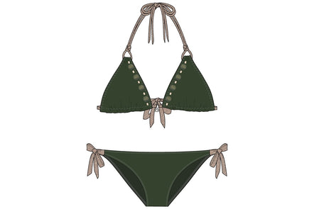 Banana Moon Yerodasia Keranga Triangle Bikini Set