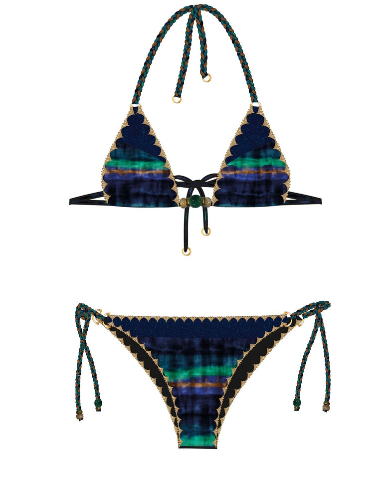 Banana Moon Couture Bosco Lunara Triangle Bikini Set