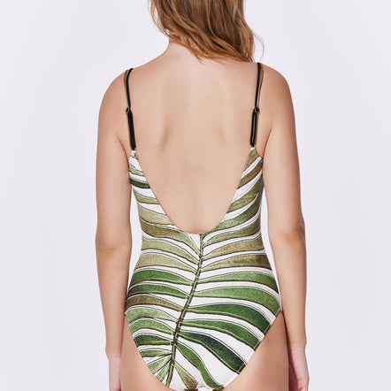 Gottex Willow Round Neck 1 Piece Swimsuit