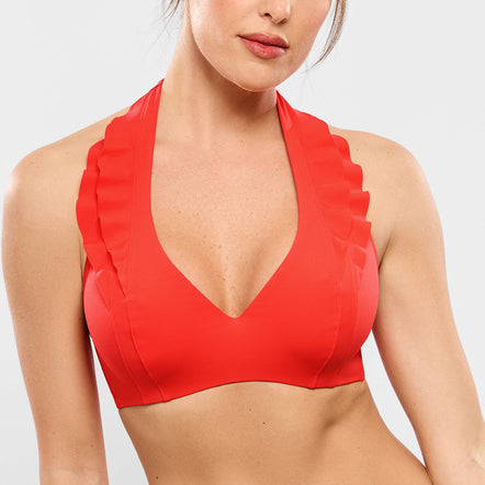 Empreinte Glam Wired Halter Neck Bikini Top