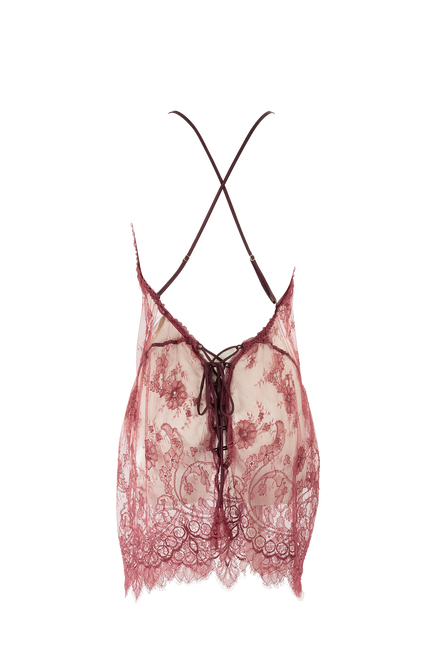 Shell Belle Couture Florentine Lace Slip and Briefs