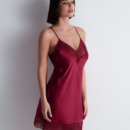 Aubade Midnight Whisper Silk Short Nightdress