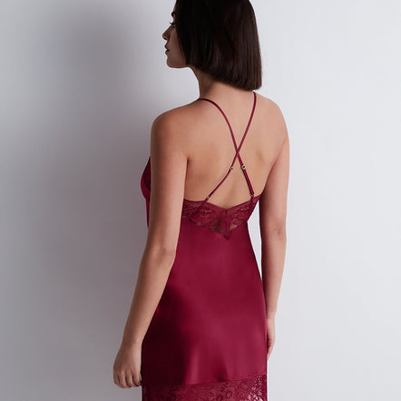 Aubade Midnight Whisper Silk Short Nightdress