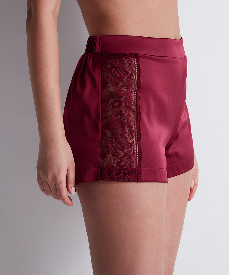 Aubade Midnight Whisper Silk Shorts