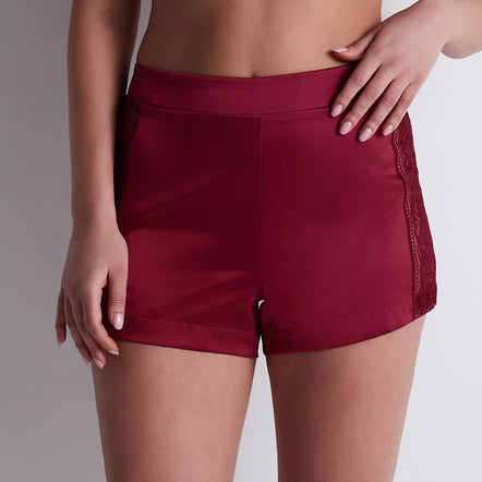 Aubade Midnight Whisper Silk Shorts