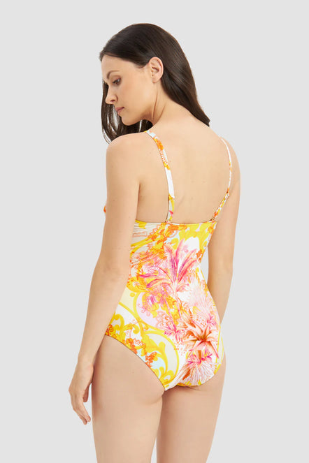 Feraud Palm Beach Strapless 1 Piece Swimsuit