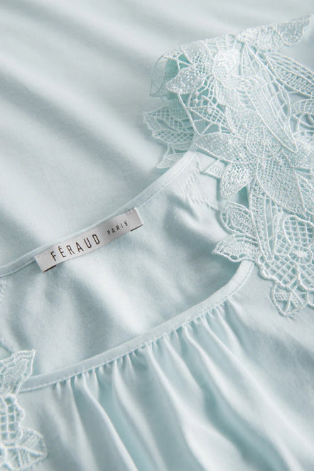 Feraud NOS Cotton Short  Nightdress with Sleeve