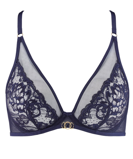 Aubade Feeling Myself Lace Wired Plunge Bra