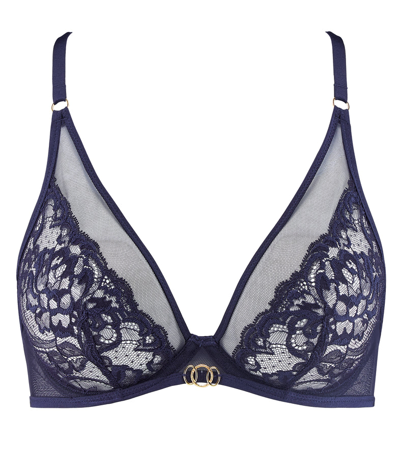 Aubade Feeling Myself Lace Wired Plunge Bra