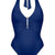 Maryan Mehlhorn Honesty Halter Plunge Swimsuit
