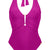 Maryan Mehlhorn Honesty Halter Plunge Swimsuit