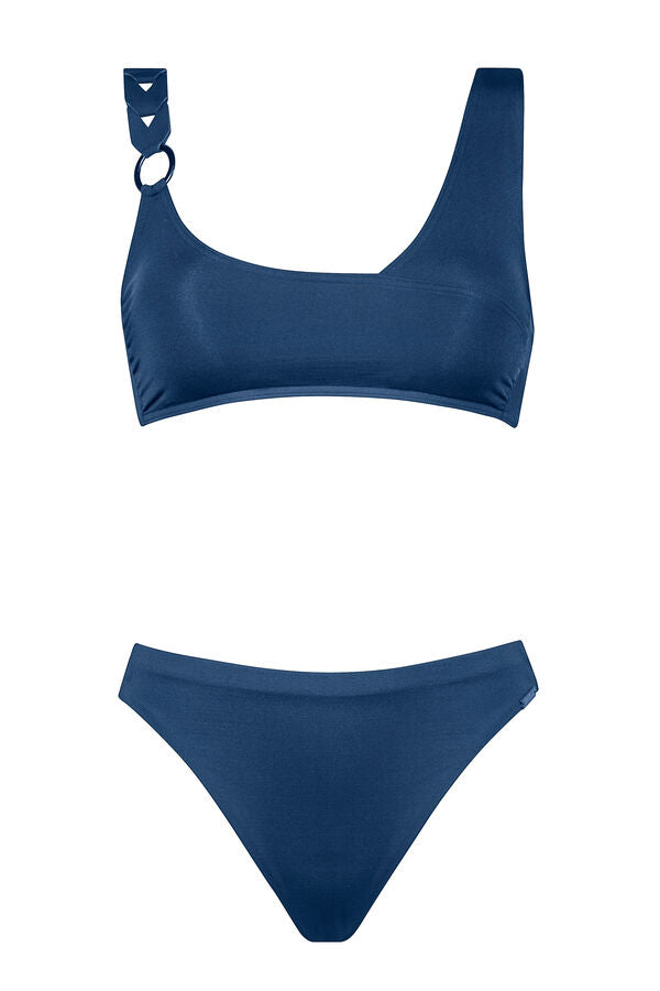 Maryan Mehlhorn Softline Strap Assymmetric Bikini Set