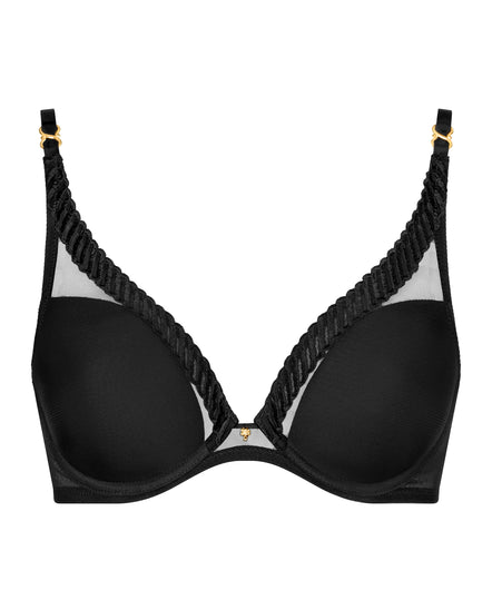Aubade Sheer Emotion Padded Plunge Bra