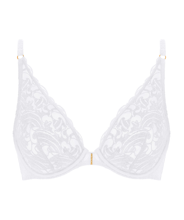 Aubade Satin Memories Wired Plunge Bra