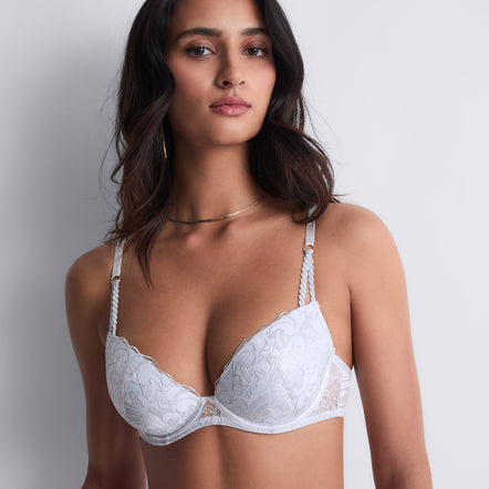 Aubade Satin Memories Molded Plunge Bra