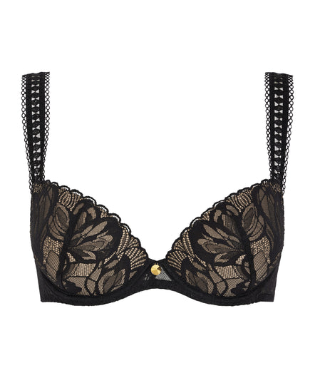 Aubade After Hours Luxury Lace Padded Plunge Bra