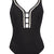 Maryan Mehlhorn Monomar Wired Plunge Swimsuit