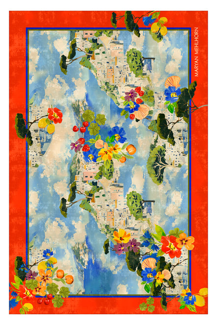 Maryan Mehlhorn Riviera Silk Pareo