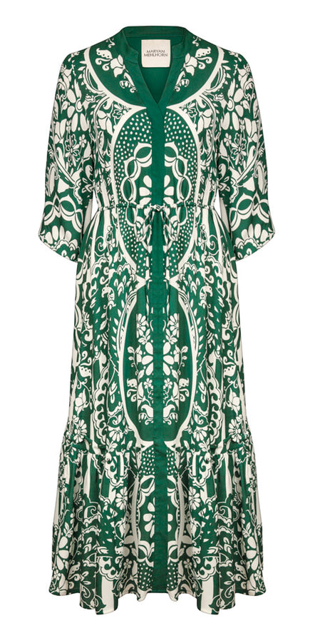 Maryan Mehlhorn Halcyon Cotton and Silk Beach Maxi Dress
