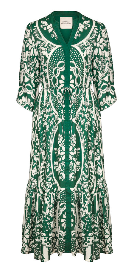 Maryan Mehlhorn Halcyon Cotton and Silk Beach Maxi Dress