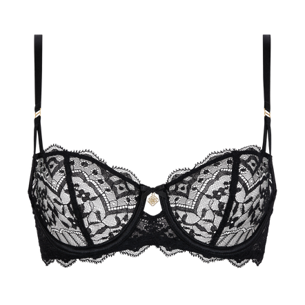 Aubade Love Vertigo Luxury Lace Half Cup Bra