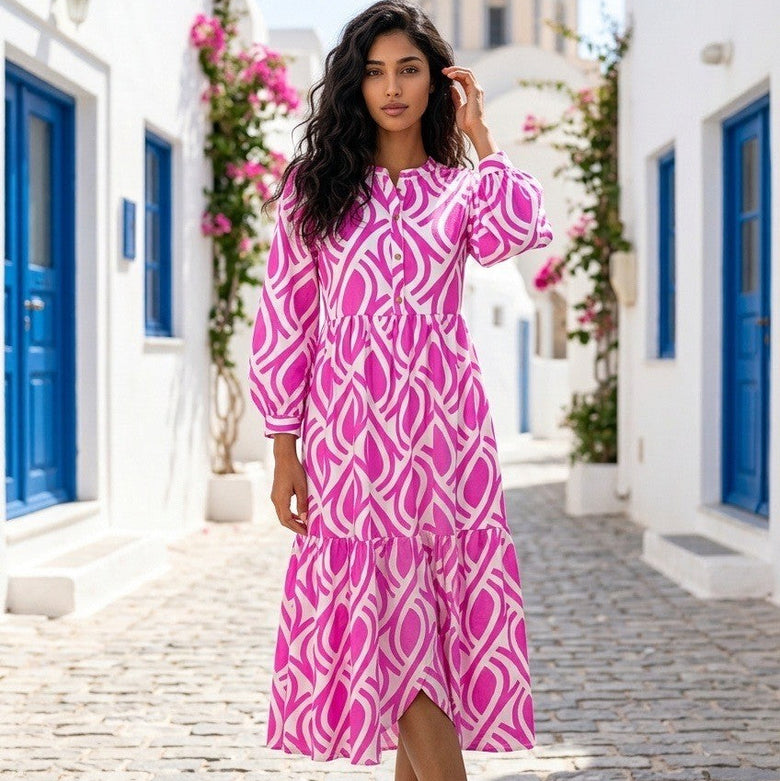 Watercult Bamboo Maxi Cotton Dress
