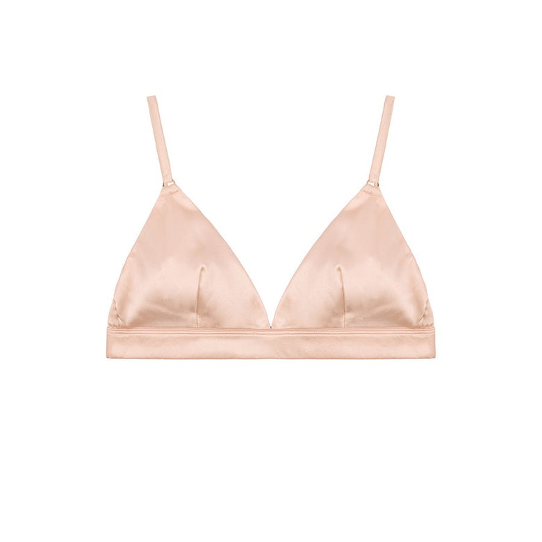 Fleur of England Fleur du Jour Wireless Silk Bra