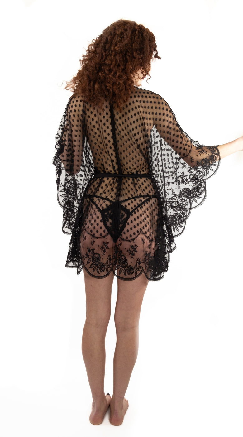 Shell Belle Couture Iris Boudoir Kimono