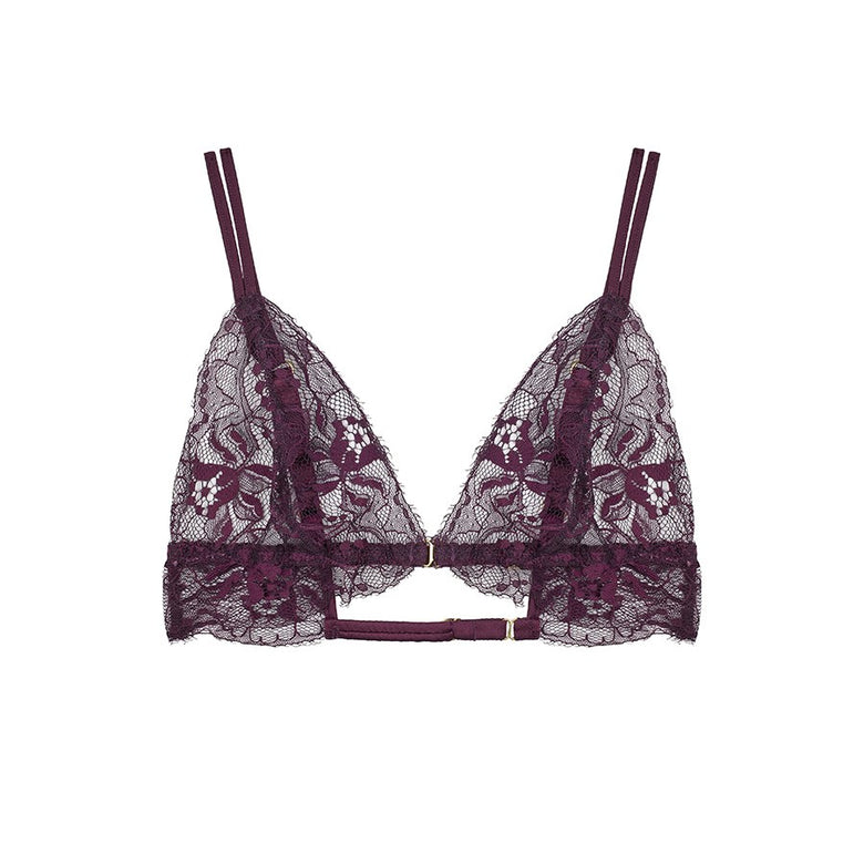 Fleur of England Eliza Lace Wireless Triangle Bra