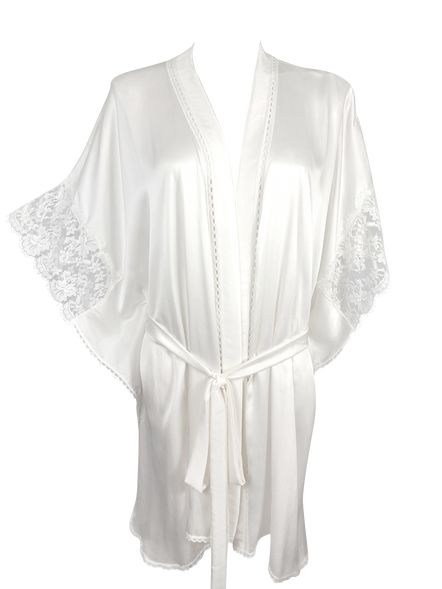 Shell Belle Couture Florence Silk Short Kimono