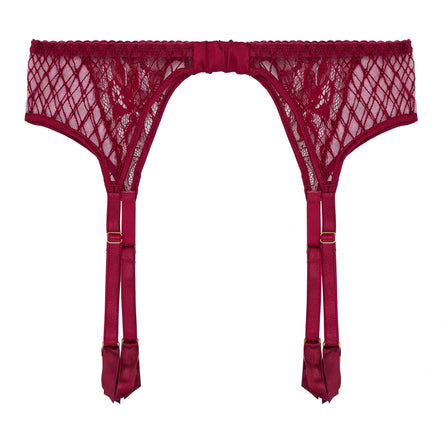 Fleur of England Simone Lace Suspender Belt