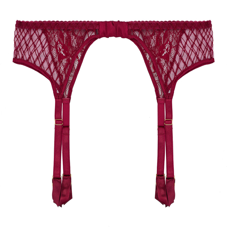 Fleur of England Simone Lace Suspender Belt