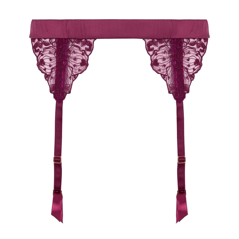 Fleur of England Viola Suspender Belt
