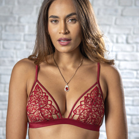 Ambra Tatouage Triangle Wireless Bra