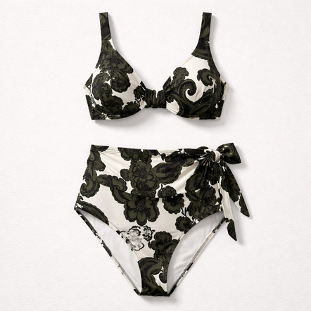 Olivia Gold Tank Bikini Set