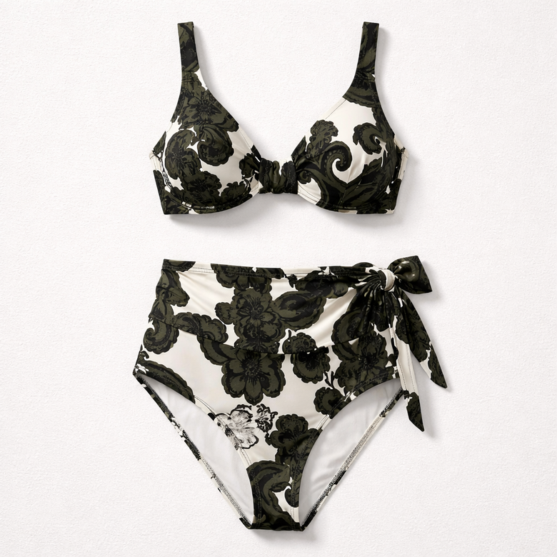 Olivia Gold Tank Bikini Set